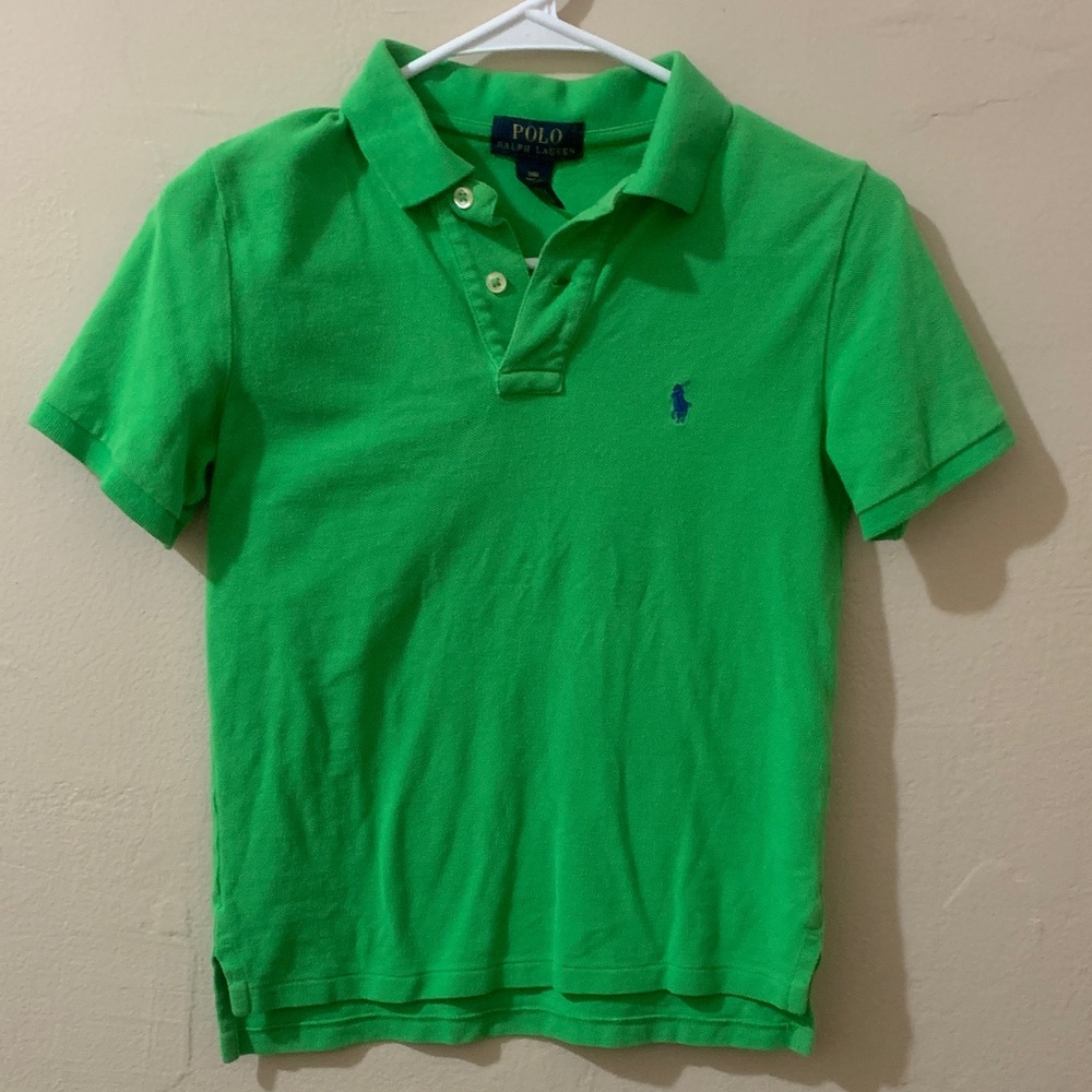 Polo by Ralph Lauren Kids Bright Green Polo Shirt
